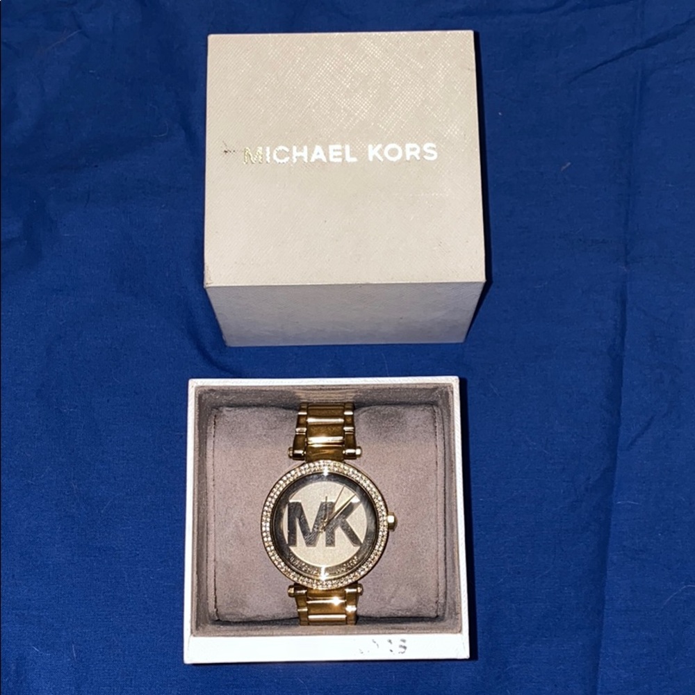 ⌚️ EUC MICHAEL KORS GOLD WATCH⌚️